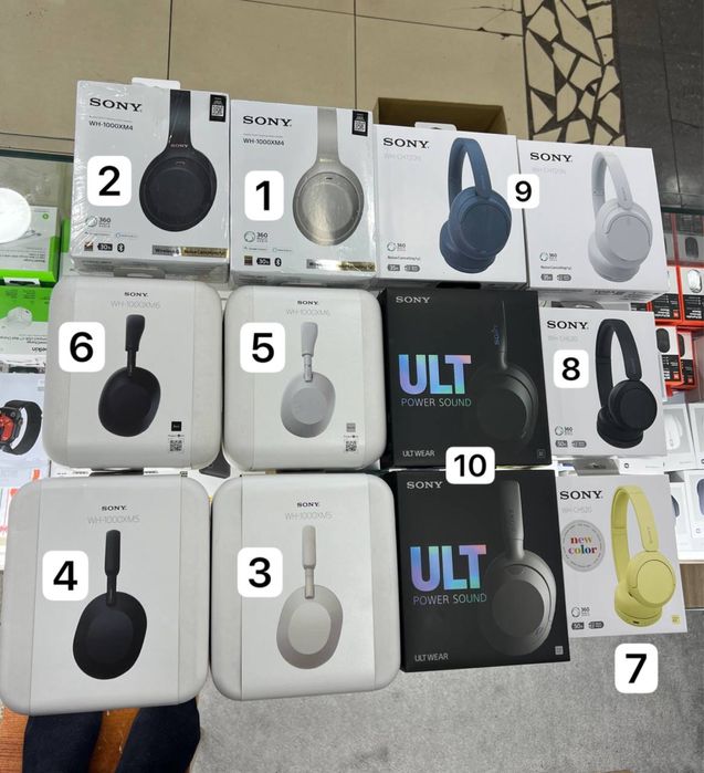 Наушники sony xm6,xm5,xm4