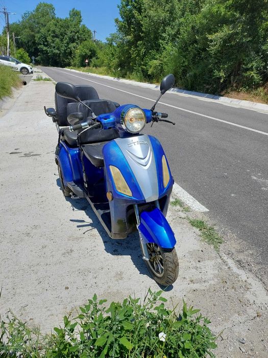 Tricicletă electrică Z-Tech ZT 18, 2 locuri, 1000 W, an fabricație 2020