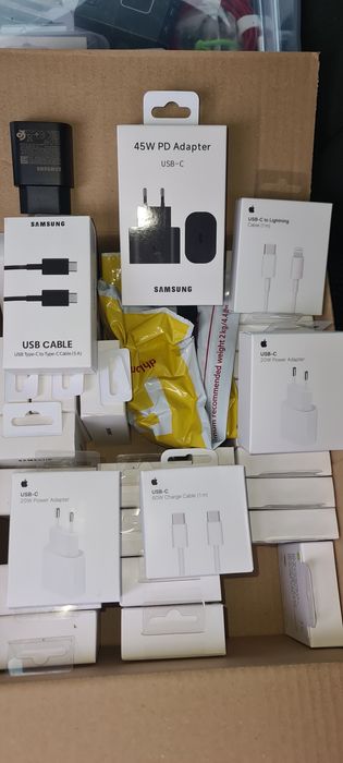 Incarcator Iphone 20w, Samsung 25w tip c +cablu tip c la c