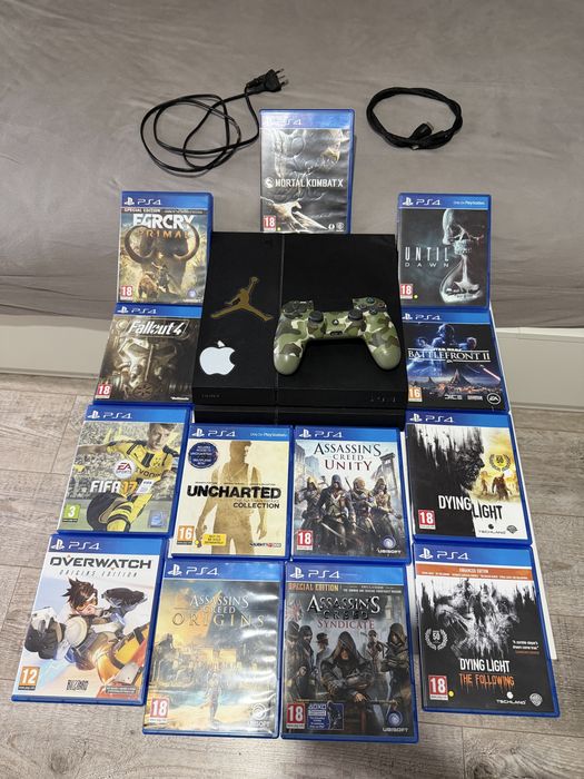 playstation 4  cu 13 jocuri