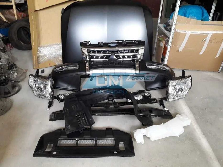 Бампер Паджеро 4 Pajero 07-11