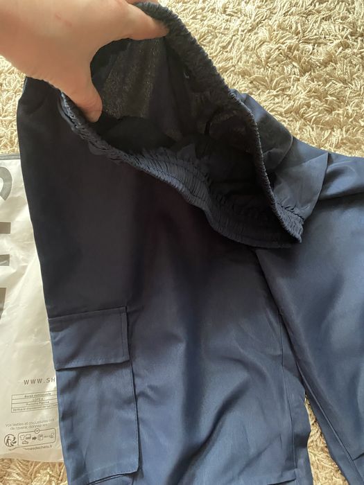 Pantaloni cargo bleumarin