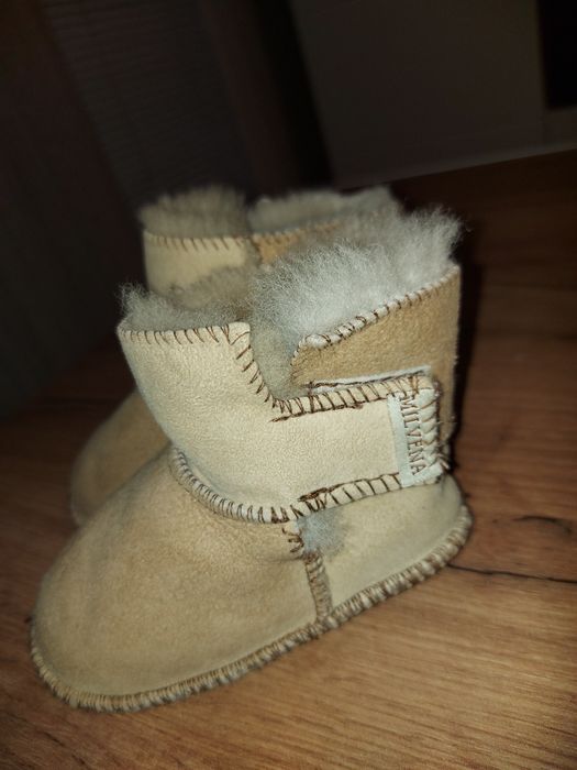 Кожени бебешки буйки Милвена