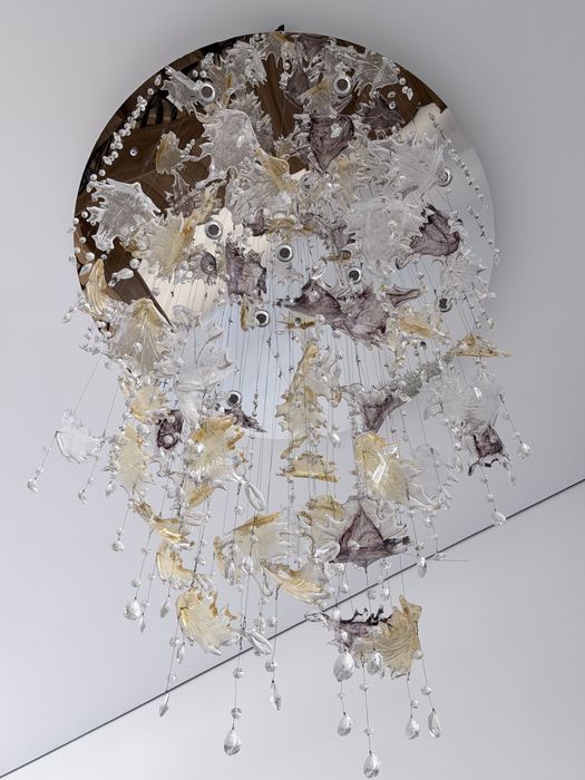 Люстра хрусталь дизайнерский