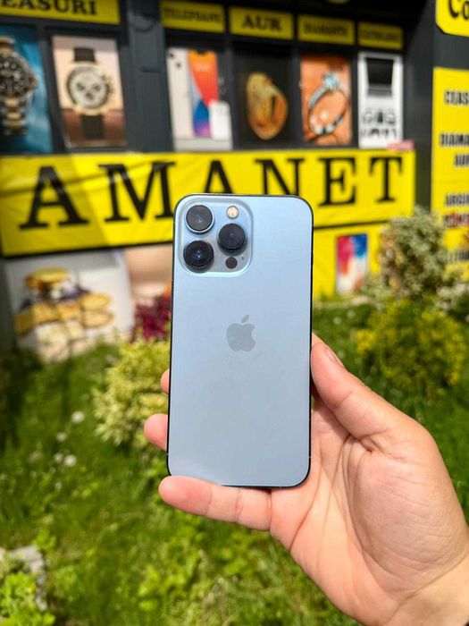 iPhone 13 Pro / 256GB / Sierra Blue / Baterie 100% - ca NOU