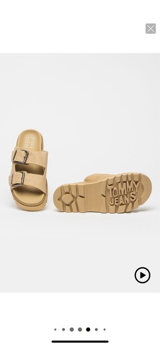Мъжки велурени сандали Tommy Jeans