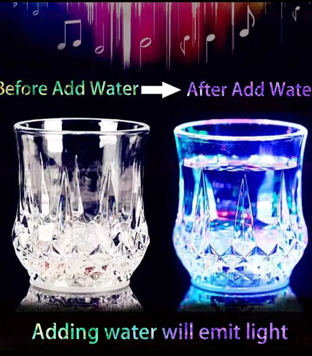 Pahare magice cu luminițe