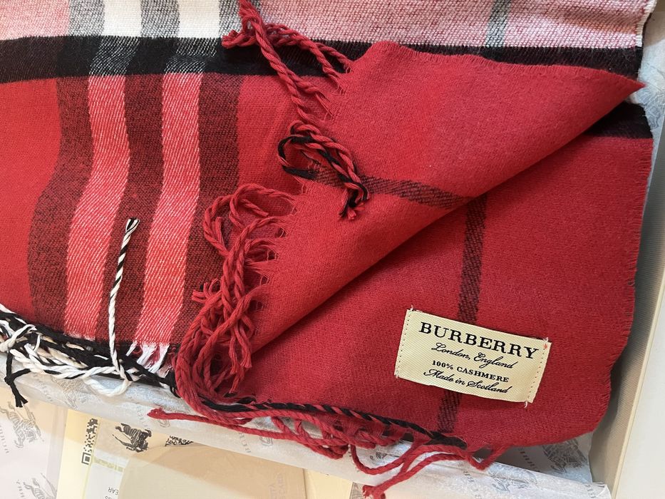 Burberry шал кашмир нов