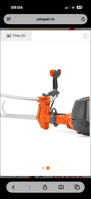 Vand motocositoare husqvarna 555 FXT cu manere incalzire