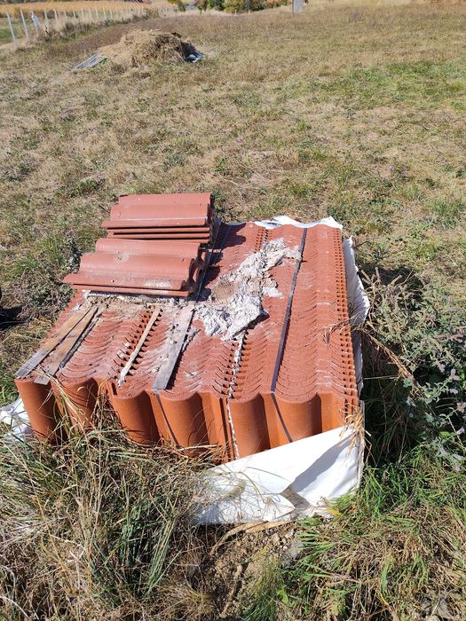 Țiglă beton romana cărămiziu