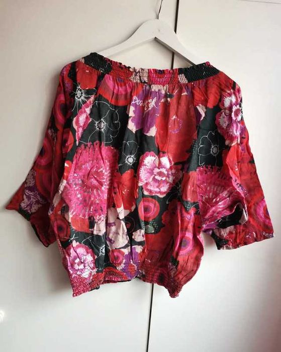 bluza Desigual M-L, tip fluture