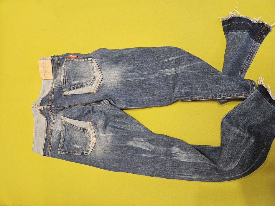 Дамски ластични дънки размер 38