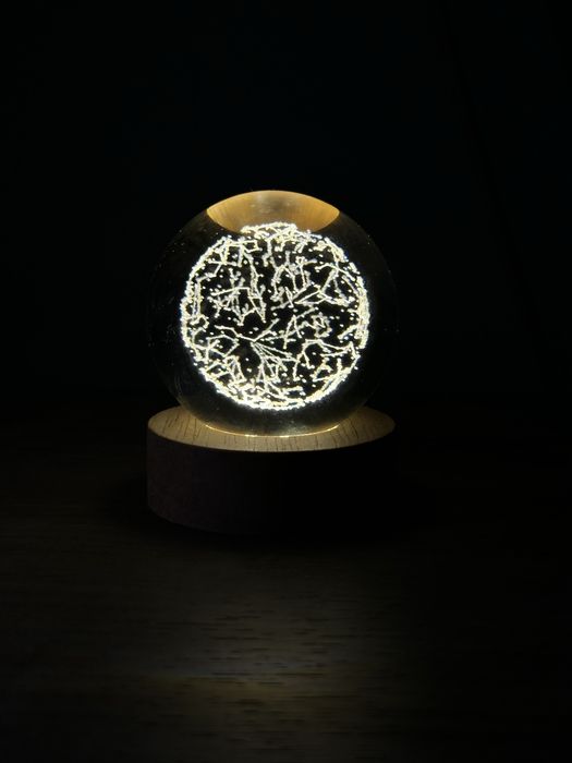 Glob decorativ cu LED – Sistem Solar, Astronaut, Ren, Luna, Galaxie