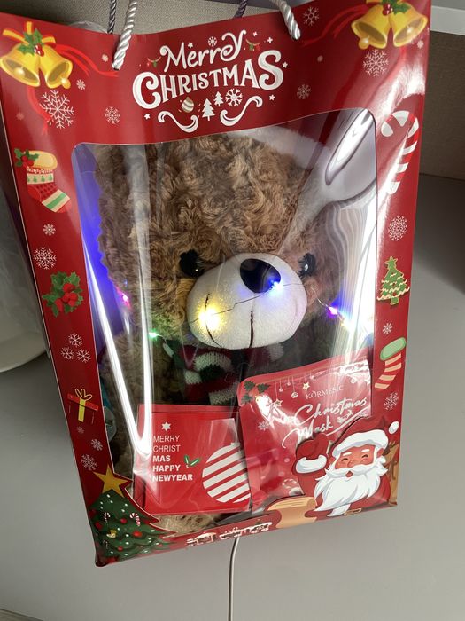 Новогодный бокс (мишка) подарка
