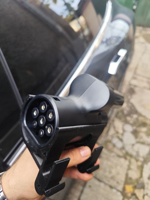 Стойка за CCS порт Tesla Мodel S CCS2 Тесла