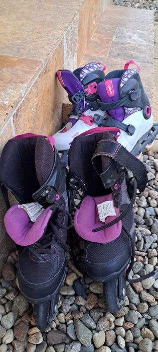 Role Oxelo pereche alba si neagra