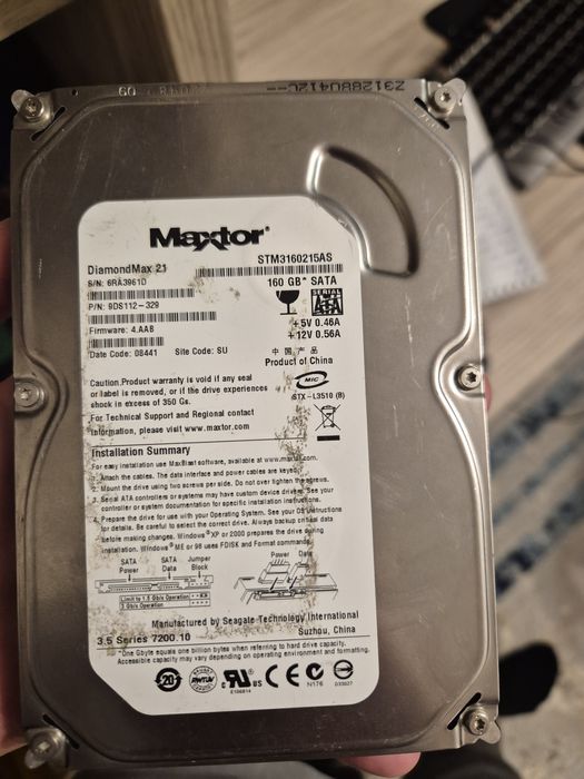 Продаются hdd на 160 и 80гб