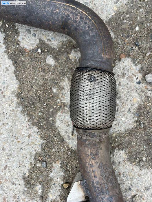 Teava Evacuare Racord Flexibil Downpipe Mercedes Clasa C Class W204 S204 C180 C200 C220 C250 2.2 CDI 2007 - 2014 a2114910447 [C9335]