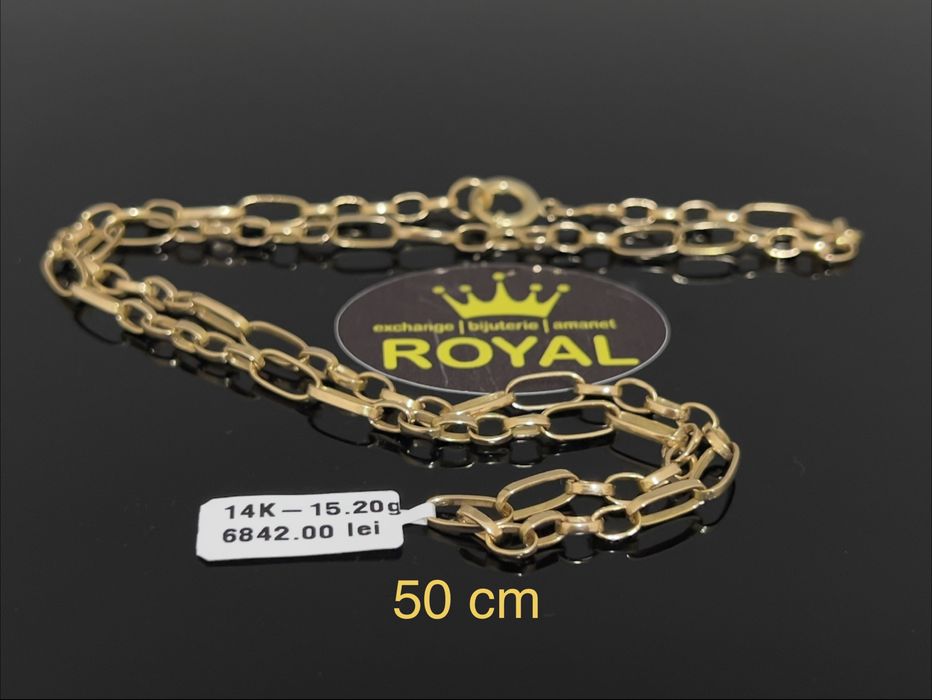 Bijuteria Royal CB : Lant aur 14k 585  15,20 gr