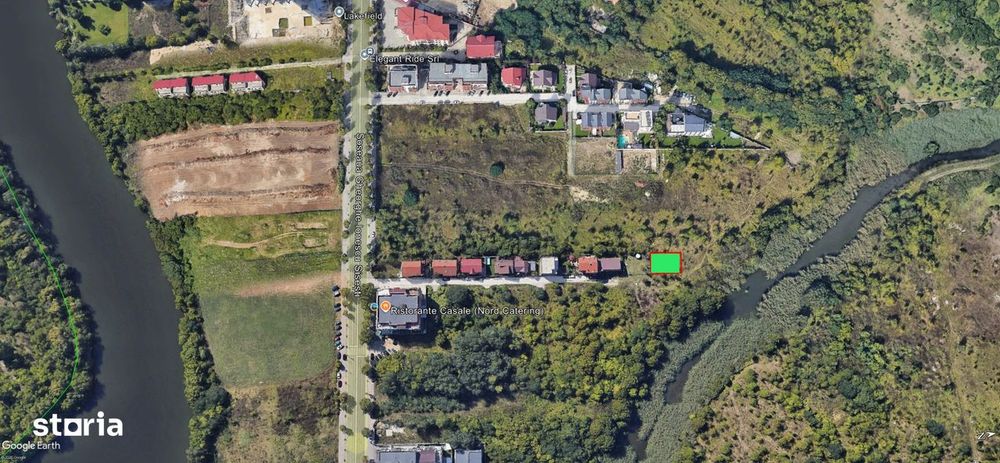 Teren intravilan 300 mp /  Baneasa - Sos. Sisesti / aproape de lac