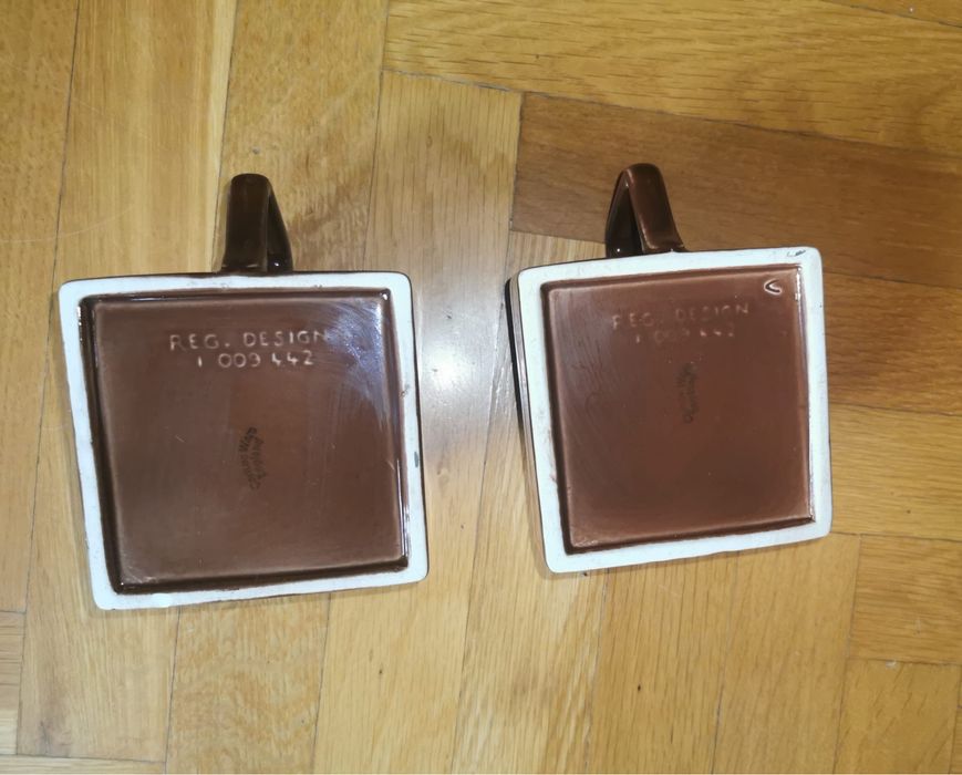 Чаша Cadbury Кадбъри Оригинална квадратна чаша за горещ шоколад 2 бр.