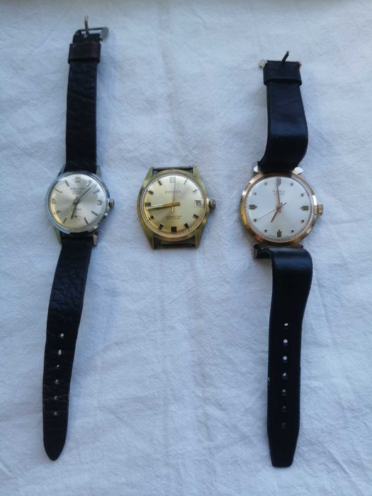 Ceasuri mecanice Swiss Made:Rama,Cauny si Dugena-Germany stare buna estetic si functional