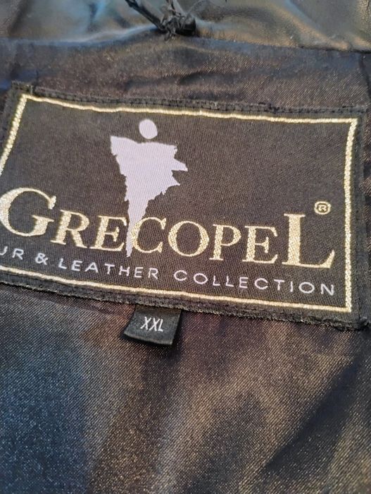 Мъжко кожено манто от естествена кожа