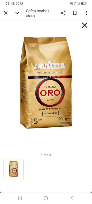 Cafea lavazza 1 kg