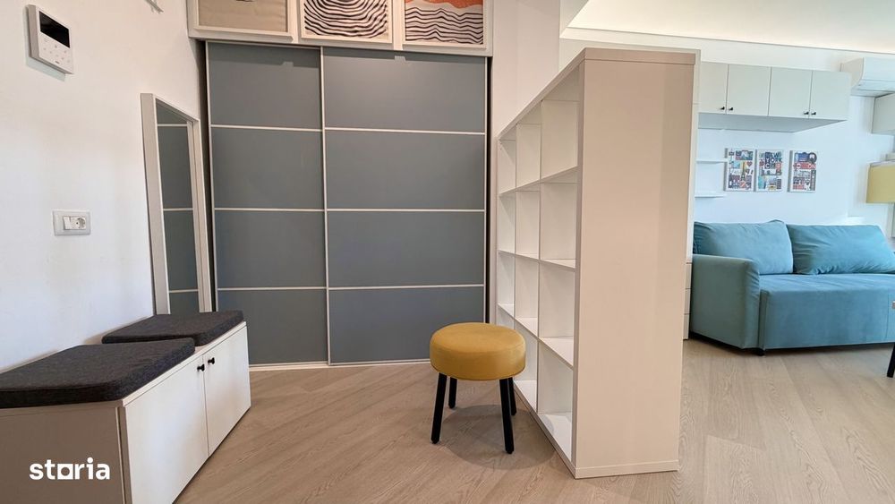 De inchiriat  | Studio dublu/Garsoniera | Cortina North Pipera Volunta