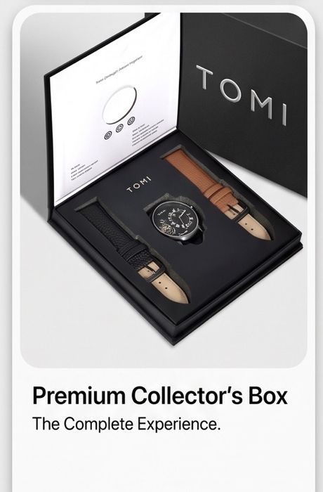 TOMI Face Gear erkaklar qo’l soati va sovg’a to’plami