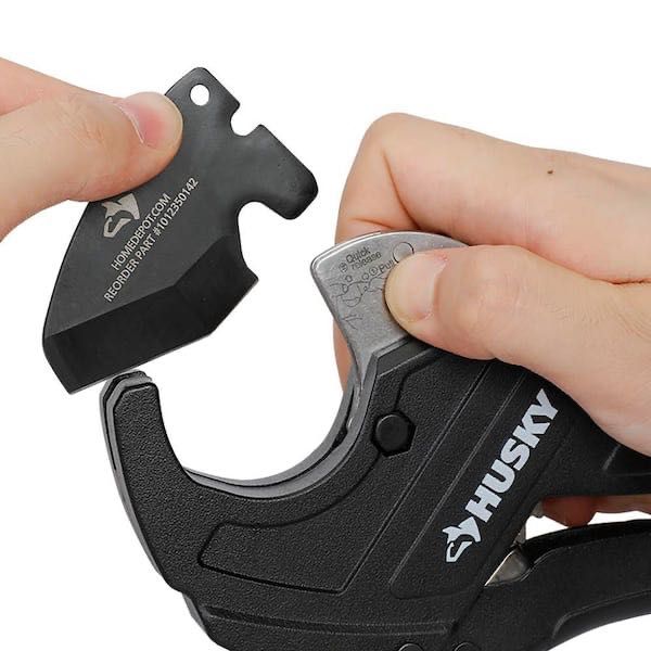 Husky 4-Piece PVC Cutting Kit Blades