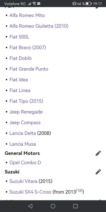 Dezmembrez  Suzuki Vitara 1.6 ddis 2015+