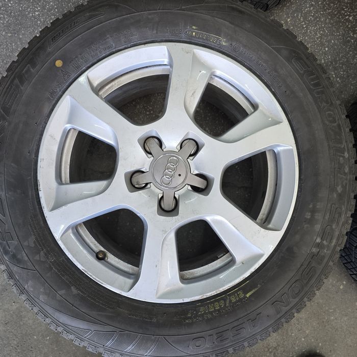 JANTE AUDI PE 16 Cu anvelope 215/65/16 ALLSEASON Stare foarte buna