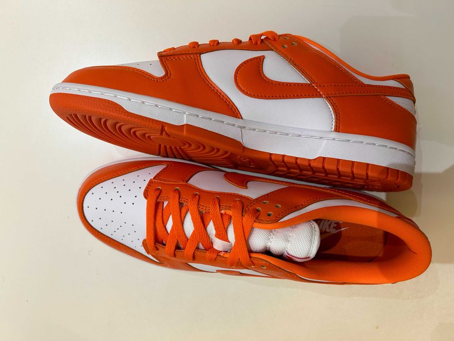 dunk low orange blaze stockx