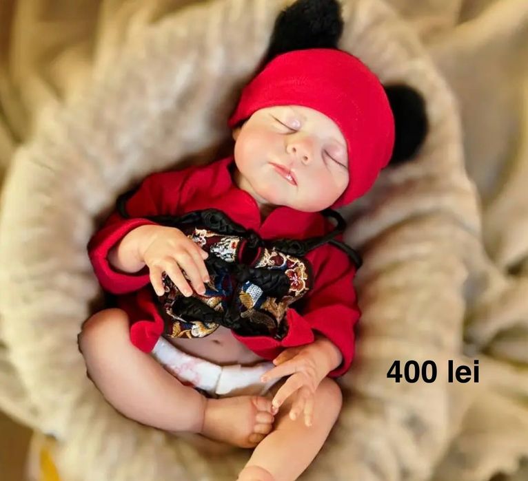 Bebelus Reborn corp silicon marime nou nascut NOU