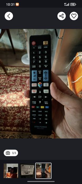 Телевизор Samsung 40", 3D, UE40EH6037K