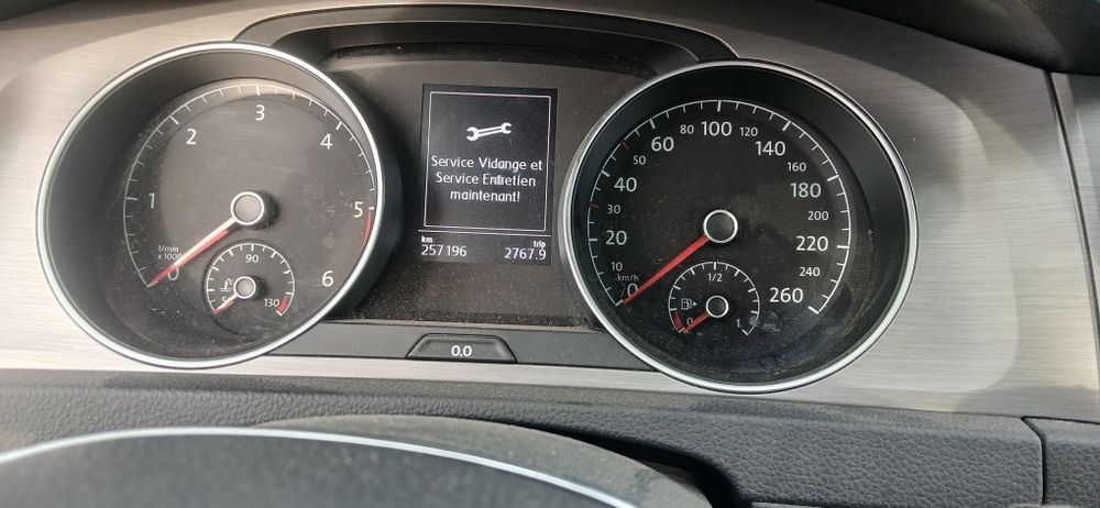 Vand Volkswagen golf7