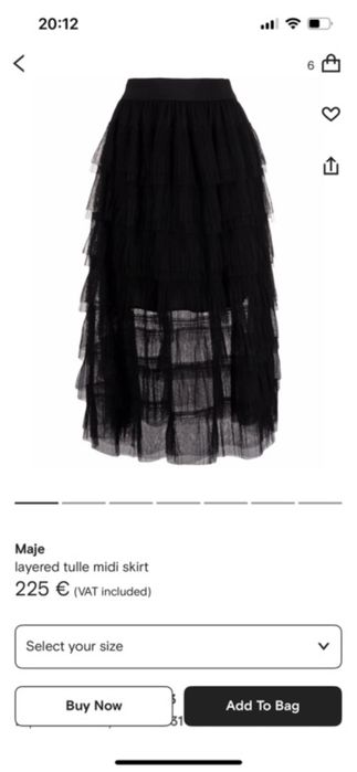 Maje пола с волани