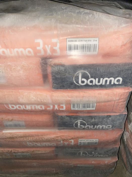 Клей плиточный, Bauma гипсовая шпаклевка