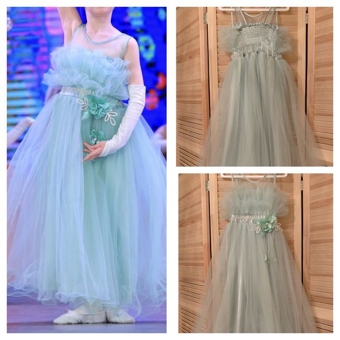 Платье на девочку нарядное 8-9 лет