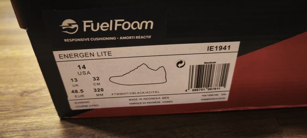 Маратонки Reebok 48/49 номер