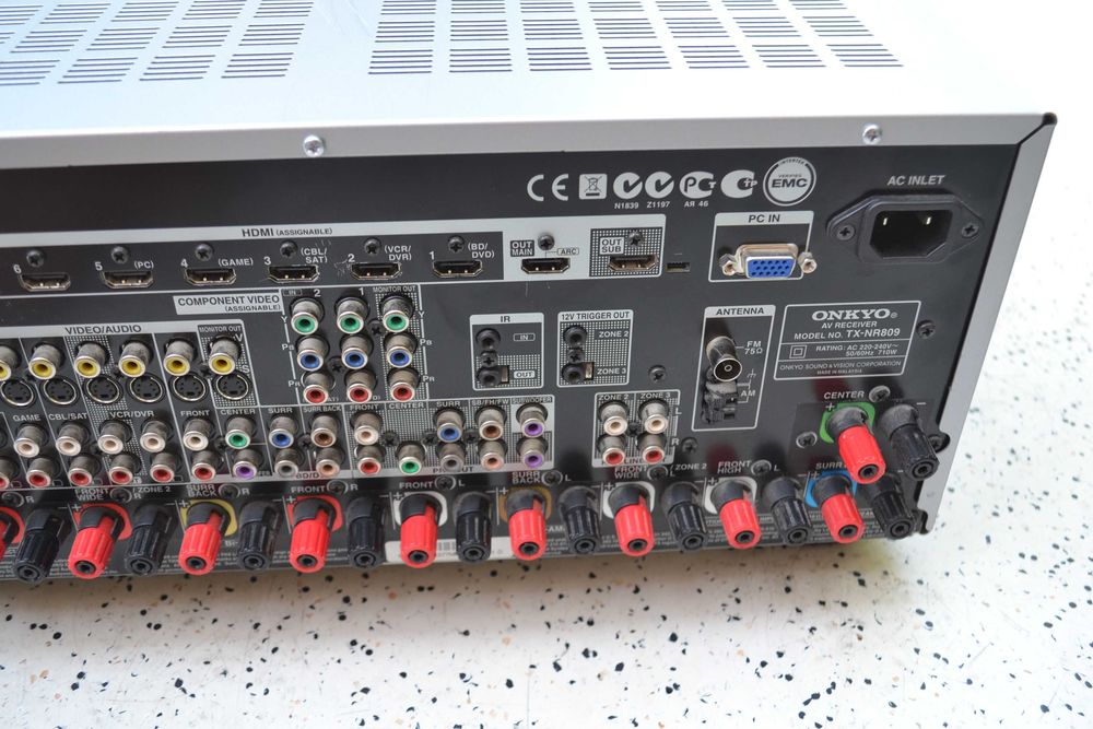 Amplificator Onkyo TX NR 809 cu HDMI si Network
