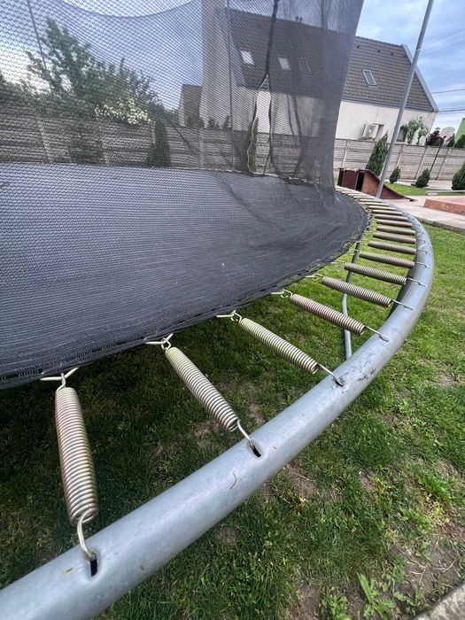 Trambulina Kondition cu plasa de protectie si scara, 487 cm
