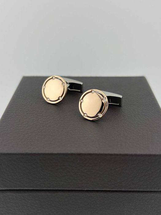 Запонки Damiani с бриллиантами