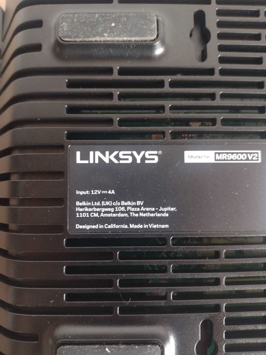 Linksys MR9600 v2 AX6000 Wi-Fi 6 (802.11AX) Рутер