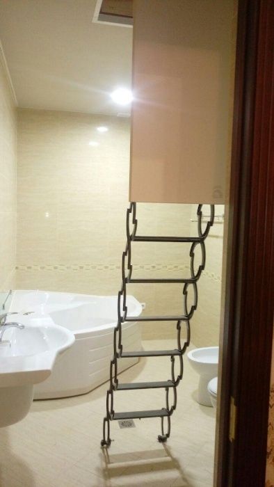 Чердачная лестница ost340 раскладная люк складная на чердак мансарду