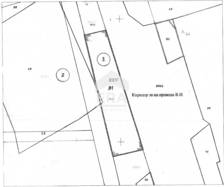 Продава се Парцел в с. Тополи, Област Варна - 2652 кв.м за 53 €/кв.м - Снимка #3