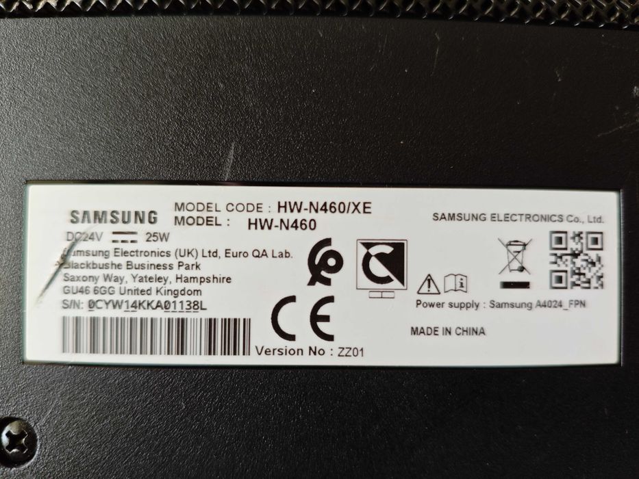 Soundbar Samsung HW-N460