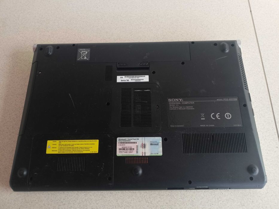 Laptop Sony I5-M520 display 17,3 FHD Ram 6gb hdd500gb Nvidia GT330m