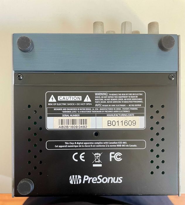 Interfață audio PreSonus AudioBox 22VSL